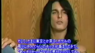 MOTLEY CRUE - Interview In JAPAN 1990 - Part 1