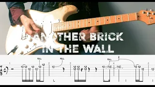 Another Brick In The Wall Part 2 SOLO | Pink Floyd | Guitar Lesson Playthough with TAB