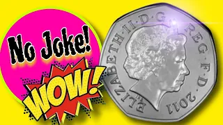 No Joke! Wow!! Rare 50p coin hunt