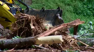 Clean up continues in mountains two months after landslides