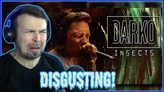 KNEE-DEEP IN FILTH! Darko US - "Insects" (Live In-Studio Performance) REACTION