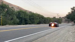 STRAIGHT PIPE MURCIELAGO FLAMES!! F1 SOUND