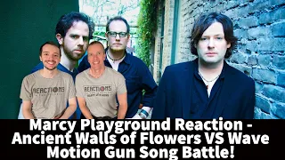 Marcy Playground Reaction - Ancient Walls of Flowers VS Wave Motion Gun Song Battle!