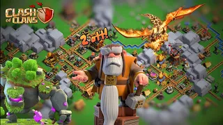 This is Easiest way to 3 Star Maxed Golem Quarry and Dragon Cliff in 2 Attacks | Clan Capital | COC