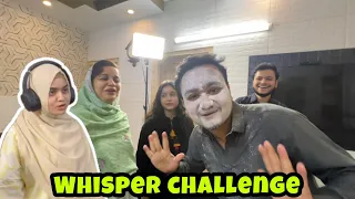 Whisper challenge k chakkar mai bhoot ban gaya😂|| jeeta Kon?