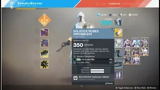 Destiny 2 - How to efficiently complete your Solstice of Heroes Blue Armor (Warlock)