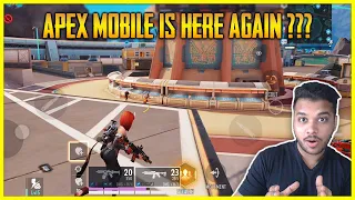 APEX LEGENDS MOBILE IS BACK ?? | THIS GAME GIVES SO MUCH APEX VIBES NOW AFTER THE UPDATE - NEW MAP💥😍