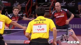 The Power of Behind Back Shot - Table Tennis