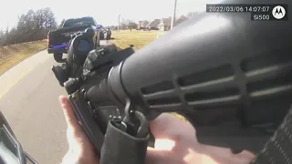 Police release bodycam, dashcam footage of multi-county pursuit, standoff