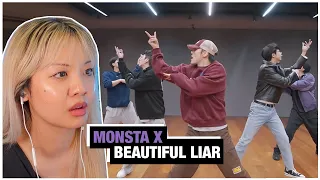 A RETIRED DANCER'S POV— MONSTA X "Beautiful Liar" Dance Practice