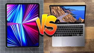 M1 iPad Pro VS M1 MacBook Air! Why Pay TWICE As Much?!