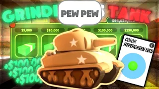 The GRIND To 100 MILLION CASH As A TANK… (Roblox Jailbreak)