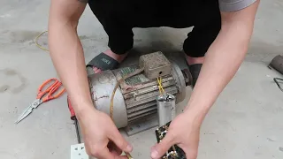 How To Make An Old Motor Into A Generator With Huge Capacity