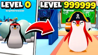 ПРЕВРАТИЛСЯ В ПИНГВИНА И СОЗДАЛ СВОЁ КОРОЛЕВСТВО! ROBLOX Penguin Tycoon