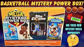 BRAND NEW!🚨 BASKETBALL MEGA MYSTERY POWER BOX REVIEW!🏀