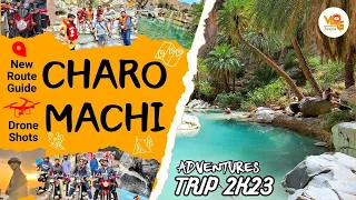 Charo Machi Waterfall Khuzdar Balochistan | NEW ROUTE GUIDE | Karachi to Charo Machi Bike Adventure