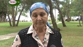 Родные и близкие родственники погибших  добровольцев с Северного Кавказа отдыхают в курорте Пицунда