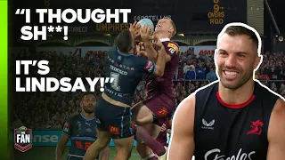 Origin stars reflect on THAT Lindsay Collins catch & assist! 😤 | The Fan | Fox League