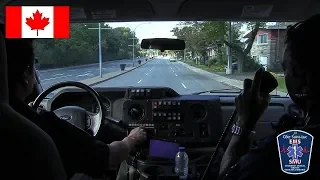 Côte Saint-Luc | *RIDE ALONG* Côte Saint-Luc EMS Responds Code 3 to PRIORITY 0 SEIZURE CALL