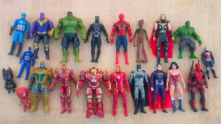 Avengers Assemble, Spider-Man, Iron Man, Hulk, Captain America, Batman, Wonder Woman, Thor. #056
