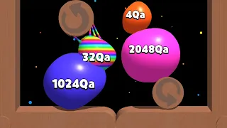 Blob Merge 3D: MAX Level - Unlock 1024Qa 2048Qa | 2048 Blob Android Gameplay Walkthrough