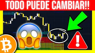 🚨 ¡SI ESTO SE CONFIRMA, TENDRÁS QUE TOMAR MEDIDAS URGENTES EN BITCOIN! 💥ANÁLISIS de BITCOIN HOY