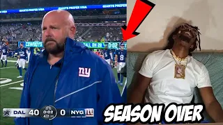SADDEST shit i seen in my LIFE.🤣 Cowboys vs Giants ｜ 2023 Week 1 Game Highlights REACTION!