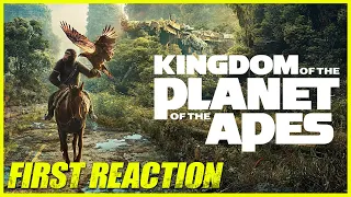 KINGDOM OF THE PLANET OF THE APES | FIRST REACTION