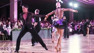 Daniel Falkenberg - Zhanna Sablina, RUS | 2019 WDC European Pro Latin - QF Samba