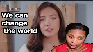 We Can Change The World" - Lucy Thomas - From The Musical "Rosie"  First Time Reaction