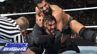 Dean Ambrose & Seth Rollins vs. Jinder Mahal & Drew McIntyre: SmackDown, March 28, 2014
