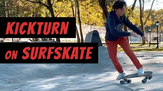 Surfskate Tricks! Master the Kickturn in Just 3 Steps