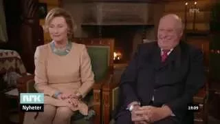 H.M. King Harald V of Norway trolling his wife (w/subtitles)