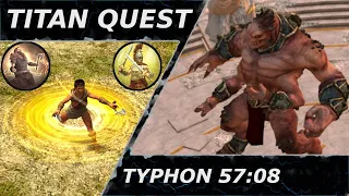 Titan Quest AE Speedrun Glitchless Typhon (57:08) - Current WR