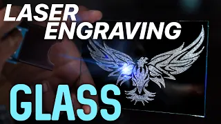 Learn How to Laser Engrave Glass like a Pro using a Diode Laser!