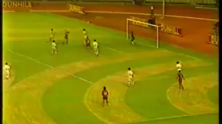 Gol Dejan Gluscevic (Pelita Jaya) ke Gawang Persib Liga 1