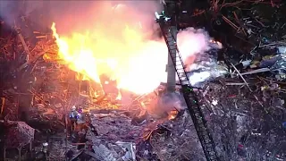 1 killed, several other firefighters hurt after Virginia house explosion