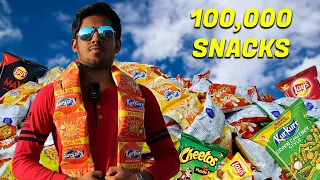 I bought 100,000 snacks