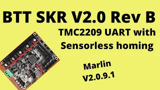 BTT SKR2 - TMC2209 UART with Sensorless Homing