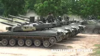 Танк Оплот  М бороздит просторы Таиланда   T 84 Oplot