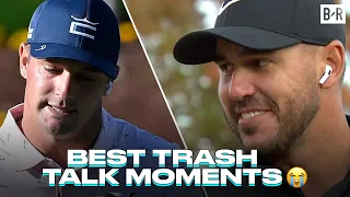 Brooks Koepka vs. Bryson DeChambeau Best TRASH TALK Moments 😂 | Capital Ones The Match