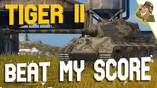 Beat My Score #2 | Tiger II Challenge | WoT Blitz