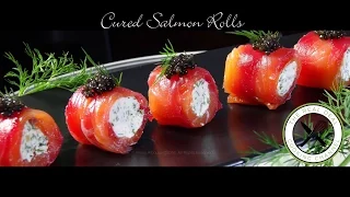 Cured Salmon Rolls – Bruno Albouze