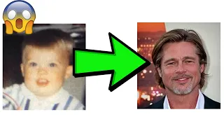 Brad Pitt Transformation 2020 | Morphing From 1 To 56 Years Old