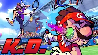 MTA - "K.O. EVERYONE IN TOURNAMENT!" (Mario Tennis Aces)