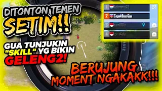 DITONTON TEMEN SETIM SAMPE AKHIR!! GUA TUNJUKIN "SKILL" KOCAKK AUTO NGAKAK!! | PUBG MOBILE