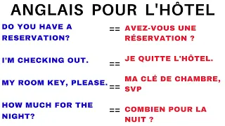 Apprendre l'anglais pour l’hôtel: Vocabulaire anglais à connaître pour communiquer à l'hôtel