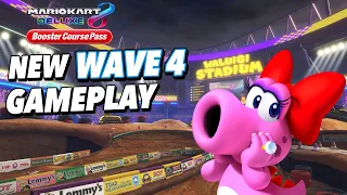 NEW Gameplay + Music of All 8 Tracks in Wave 4 of Mario Kart 8 Deluxe Booster Course DLC! (JP Site)