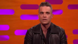 Robbie Williams tells hand job story with JustinTimberlake, Daniel Radcliffe, Anna Kendrick.