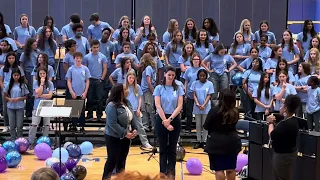 Final Remarks/Goodbyes & Thank You for Being a Friend - DT Howard Middle Chorus - Spring Sing ‘24